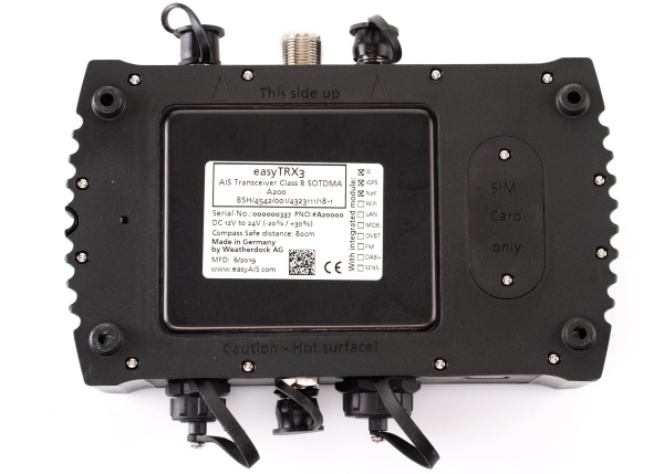 WEATHERDOCK AIS-Transponder easyTRX3-IS-IGPS-N2K A20000 от прозводителя WEATHERDOCK