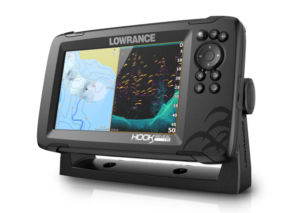 Lowrance HOOK REVEAL 7 с датчиком 83/200 kHz 000-15518-001 от прозводителя Lowrance